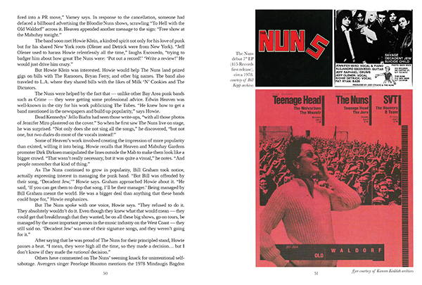 DISTURBING THE PEACE - 415 Records and the Rise of New Wave BOOK by Bill  Kopp