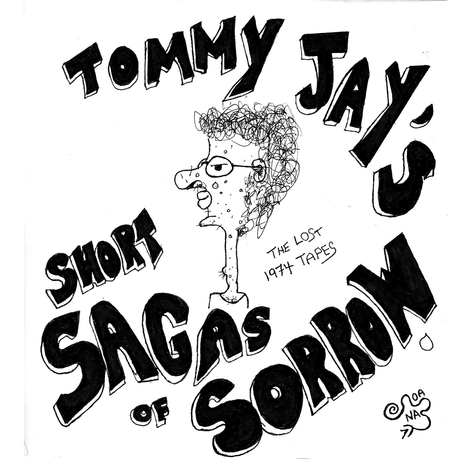 PRE-ORDER: Tommy Jay's Short Sagas of Sorrow 1974 Archival LP